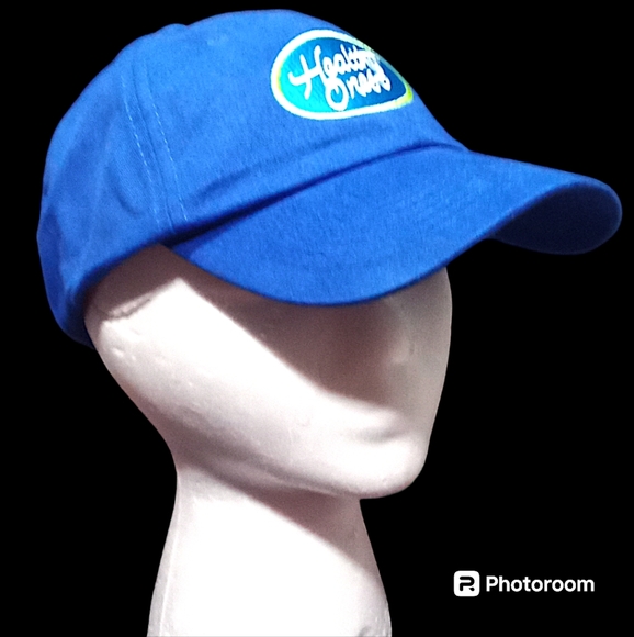 NWOT, Healthy Ones Adjustable Buckle Hats - Blue and Yellow, OS - Picture 11 of 12